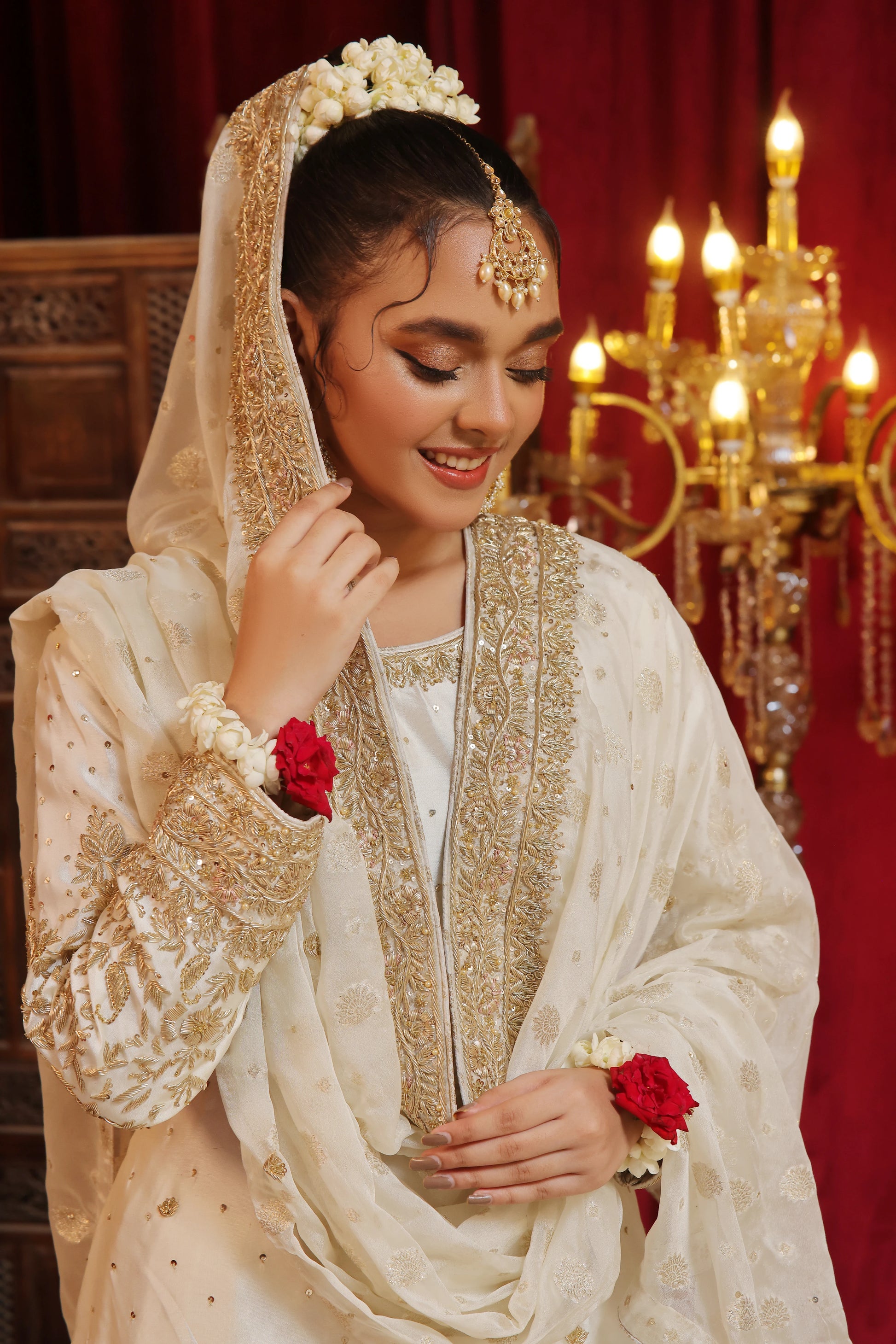 Amna Khurram Afreen Semi Bridal Wear