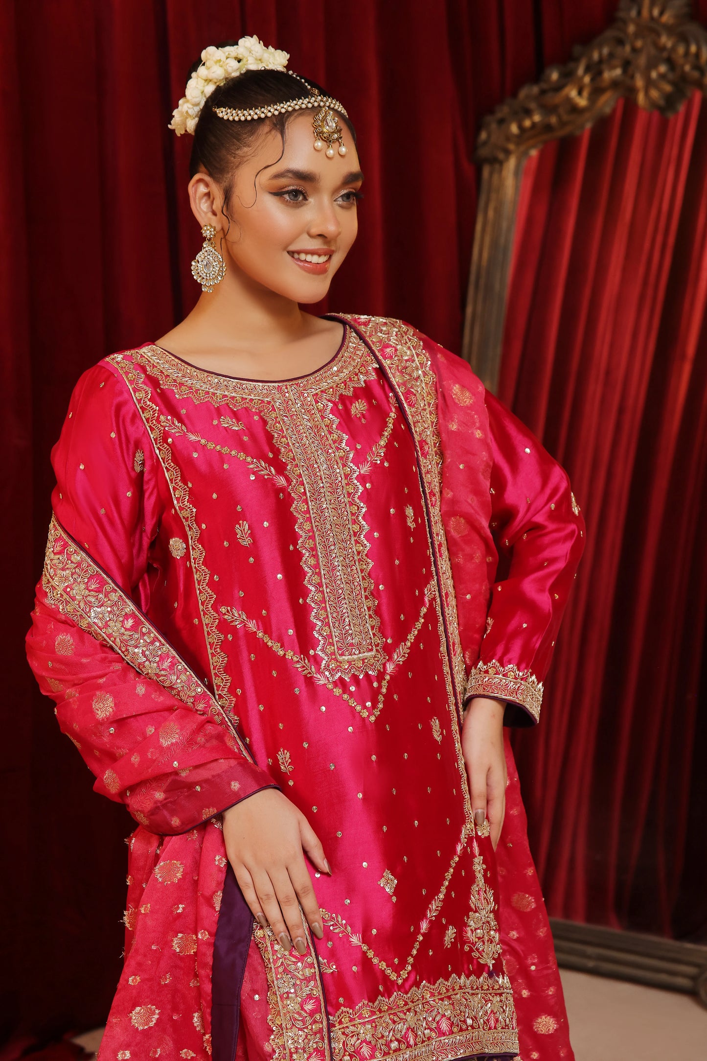 Amna Khurram Range Mahal Semi Bridal Wear