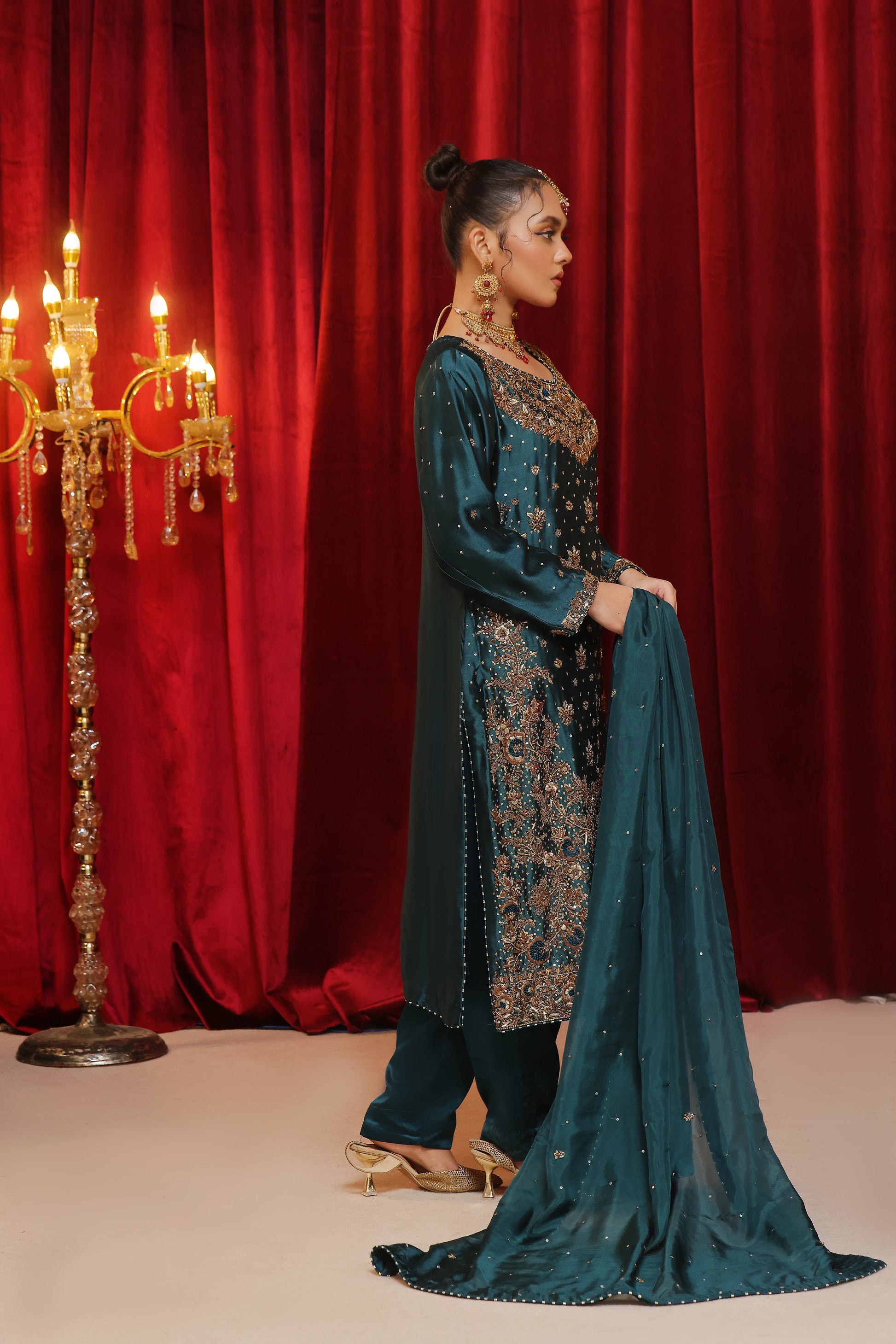 Amna Khurram Arzoo e Rang Semi Bridal Wear