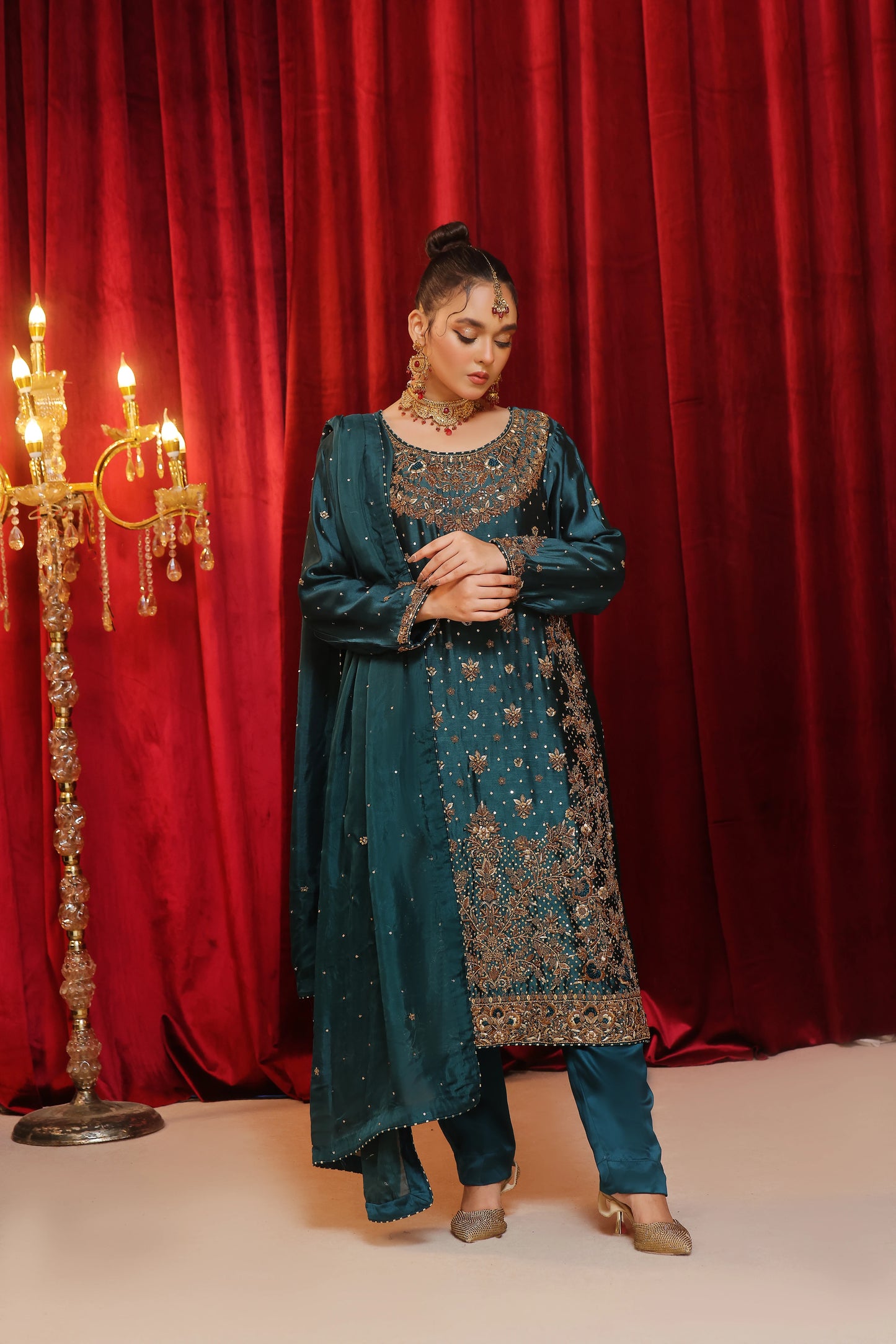 Amna Khurram Arzoo e Rang Semi Bridal Wear