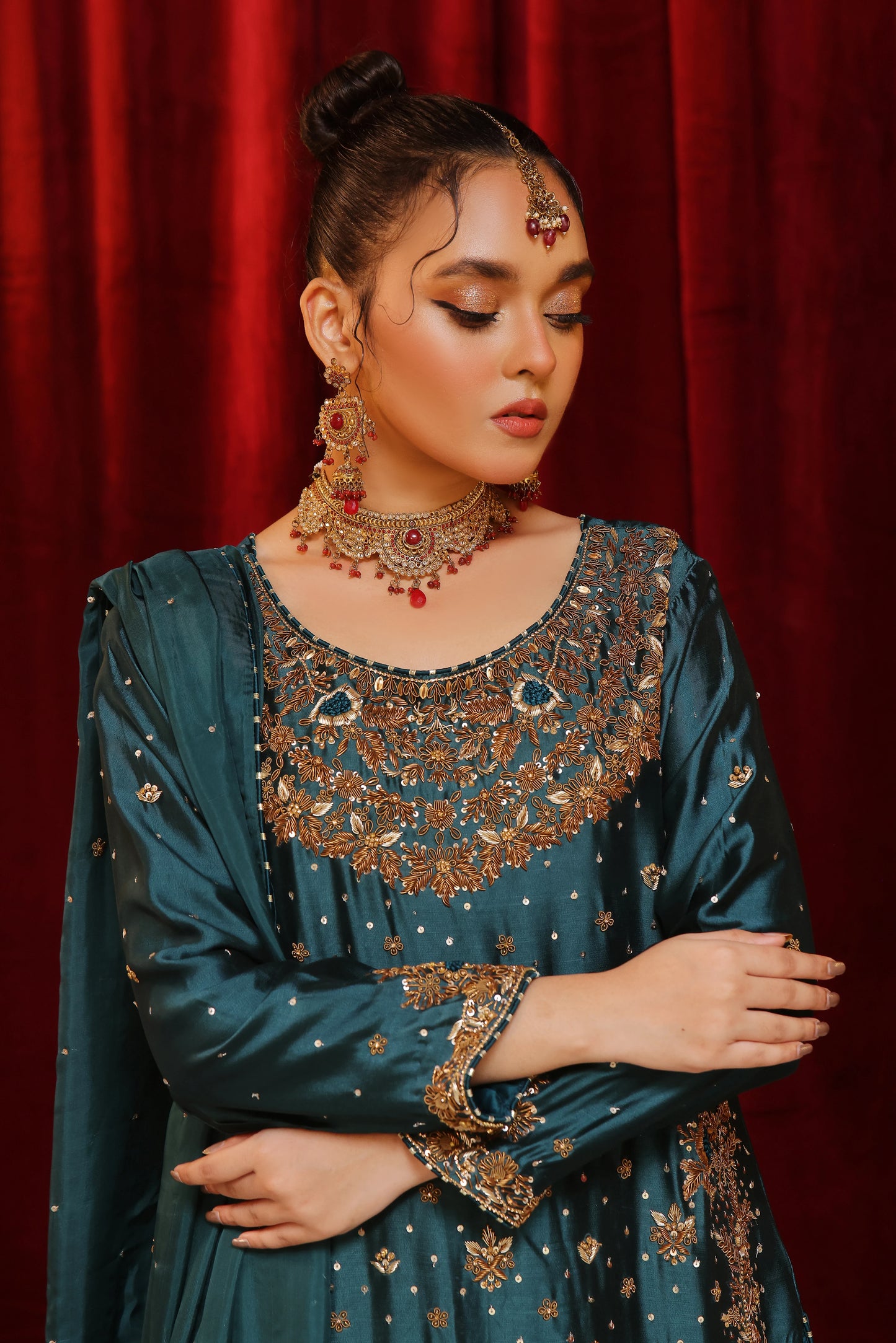 Amna Khurram Arzoo e Rang Semi Bridal Wear