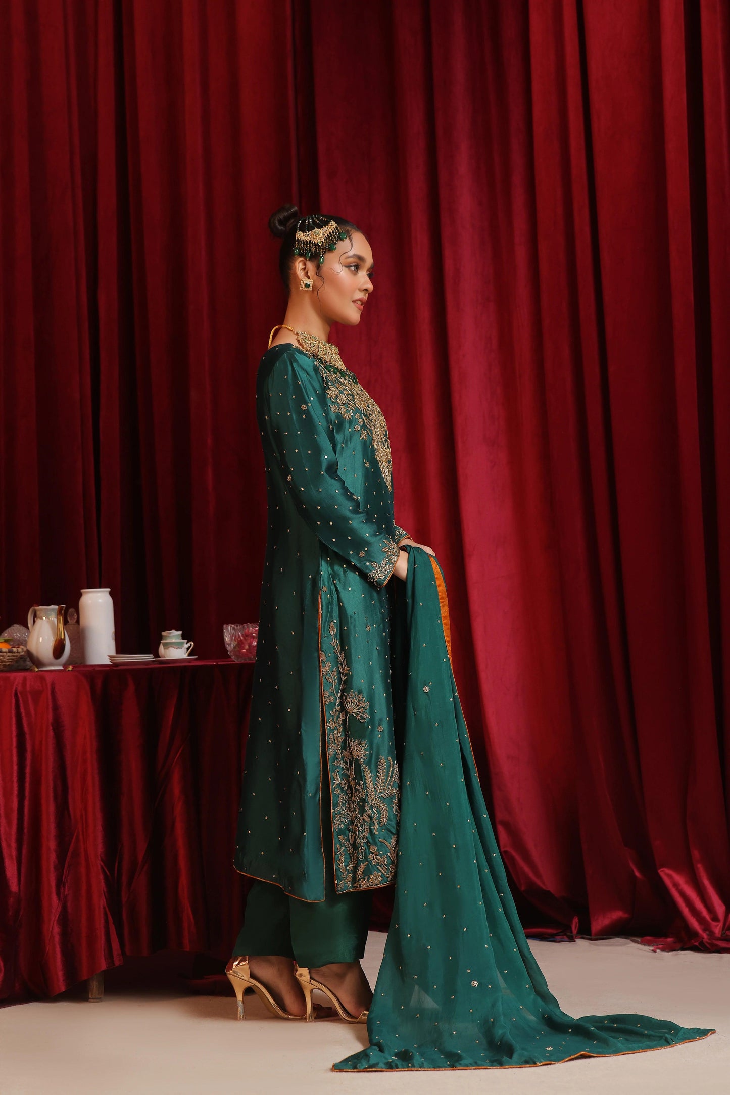 Amna Khurram Dil Kash Semi Bridal Wear