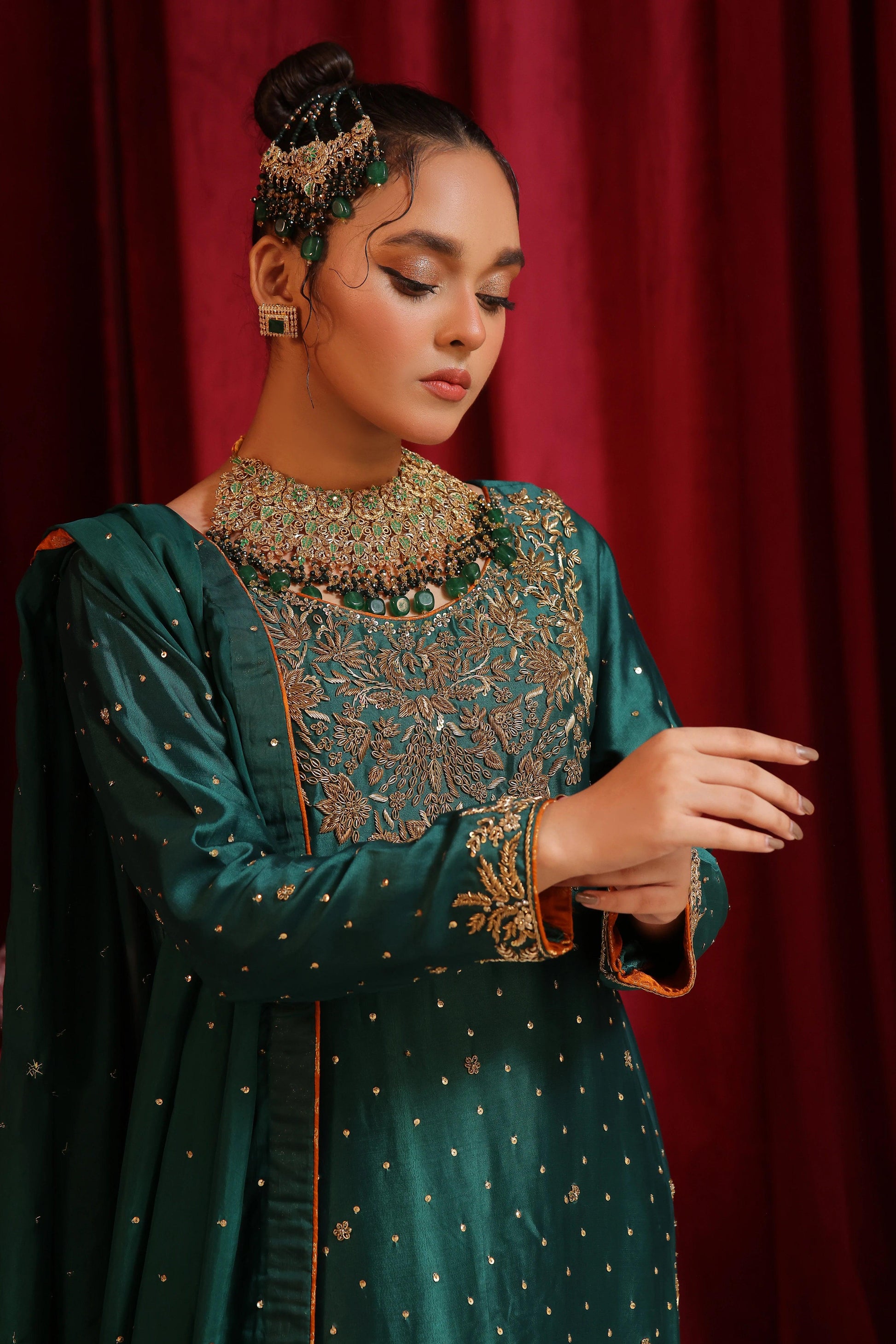 Amna Khurram Dil Kash Semi Bridal Wear