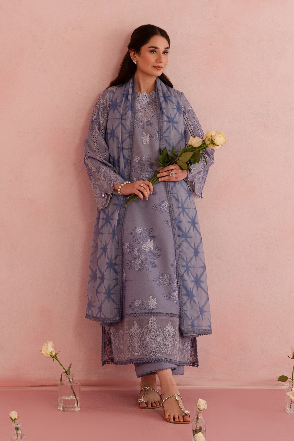 Afrozeh Columbine The Folral Charm Lawn '2025