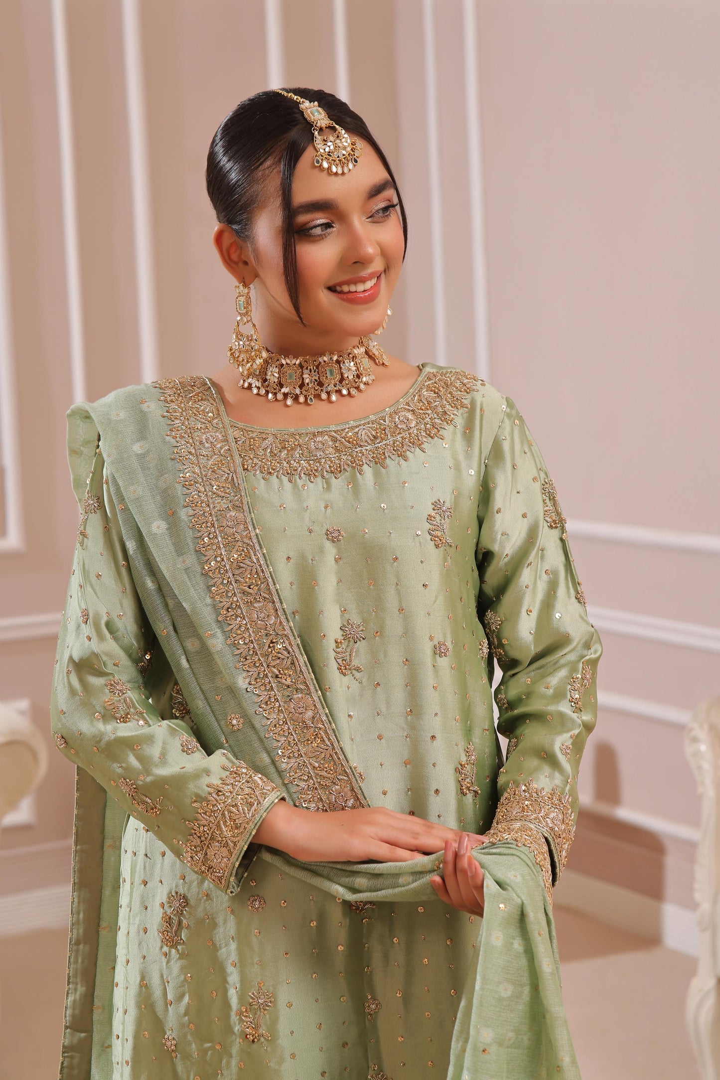 Amna Khurram D-1 Bridal Wear | Handwork Collection