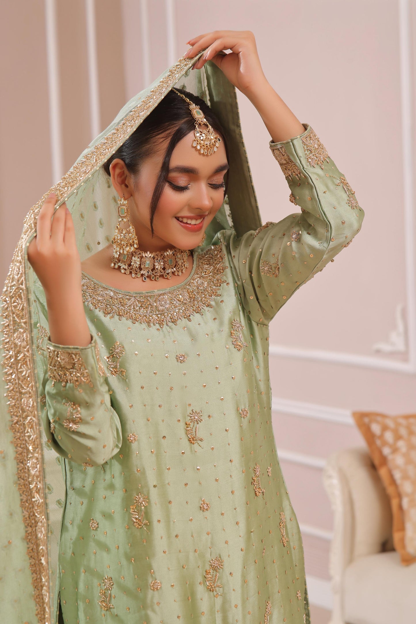 Amna Khurram D-1 Bridal Wear | Handwork Collection