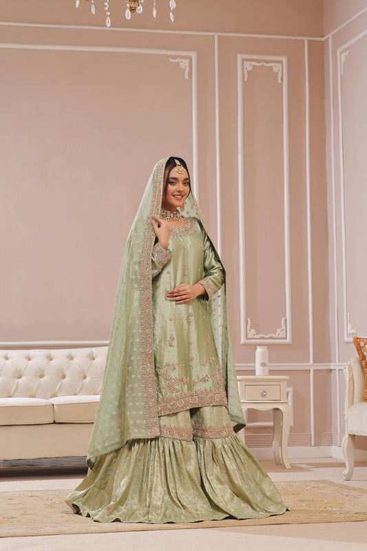 Amna Khurram D-1 Bridal Wear | Handwork Collection