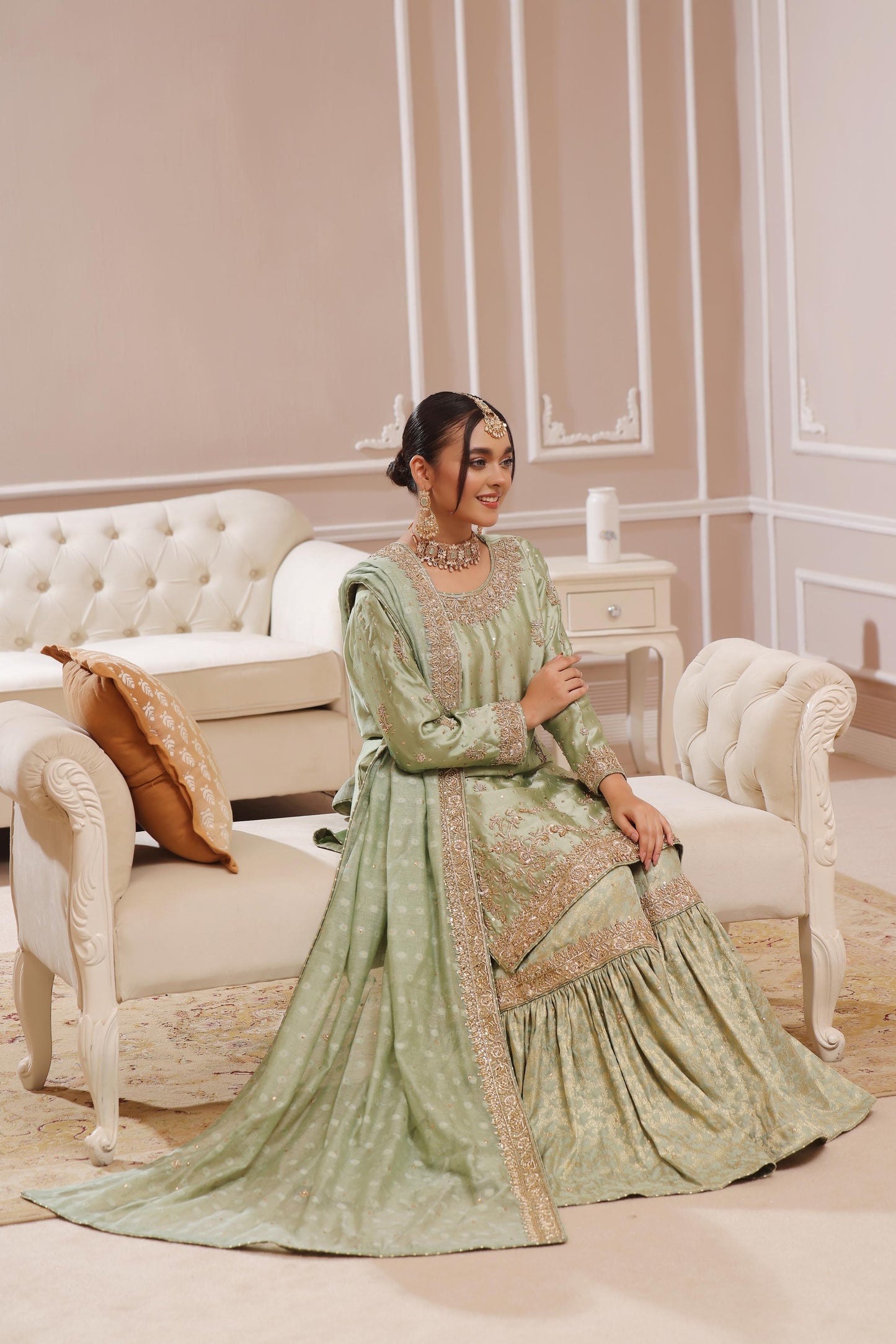 Amna Khurram D-1 Bridal Wear | Handwork Collection