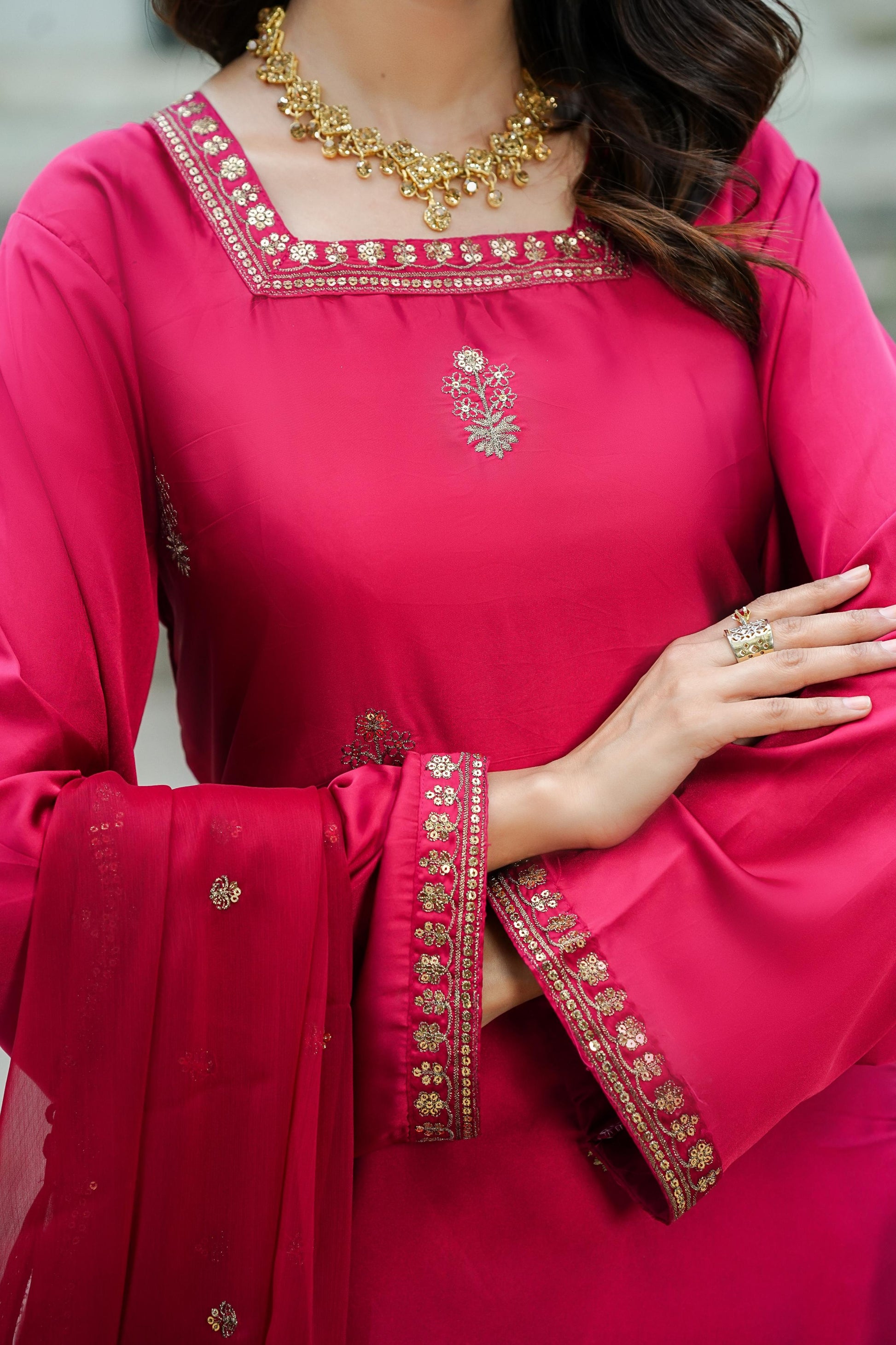 Amna Khurram D-11 Ready to wear Silk Collection