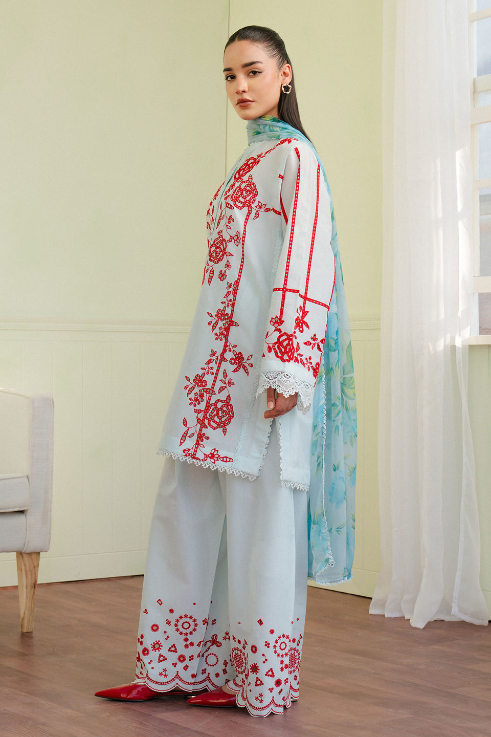 Coco by Zara shahjahan ECLAT-7A Lawn 25'