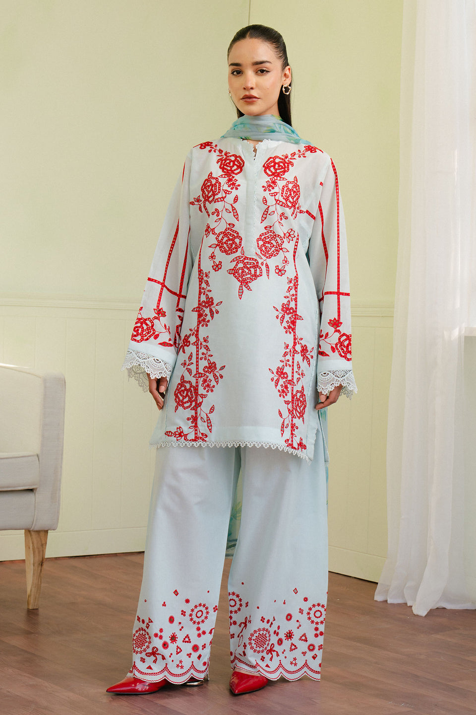 Coco by Zara shahjahan ECLAT-7A Lawn 25'