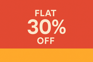 Flat 30%off write only