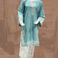 Bin Ishaq Embroidered Lawn Stitched 2 Piece Suit