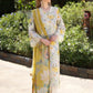 PrintKaari By Raaya Embroidered 3 Piece Stitched Suit (Ivoria)