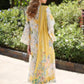 PrintKaari By Raaya Embroidered 3 Piece Stitched Suit (Ivoria)