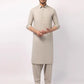 Fawn Casal Blended Semi-Formal Stitched Kameez Shalwar – Regular Fit