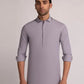 Lilac Casual Blended Semi-Formal Stitched Kameez Shalwar – Regular Fit