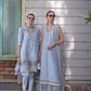 Noor by saadia Asad D2- Cerulean Blue Eid Luxe Chikankari' 25