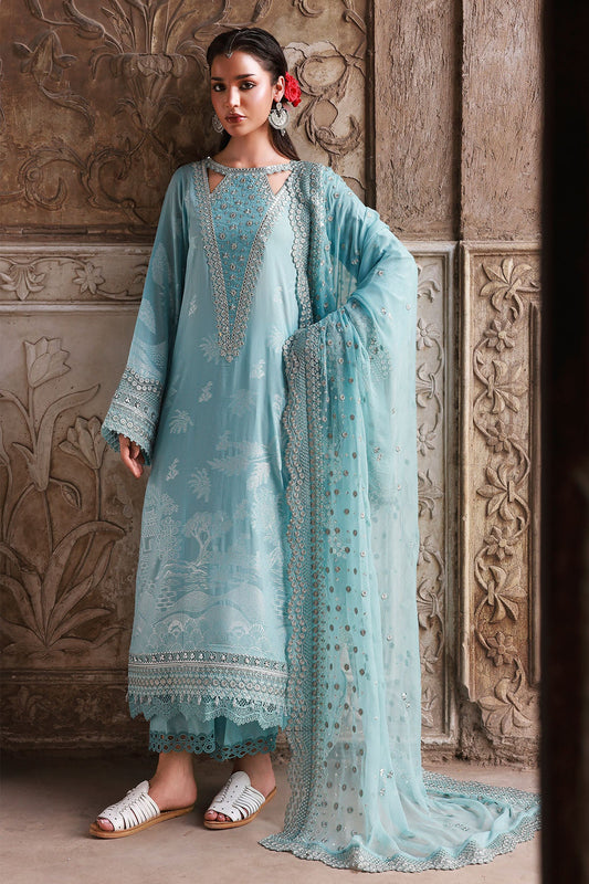 Nureh NJ-102 Maya Jacquard Unstitched 25'