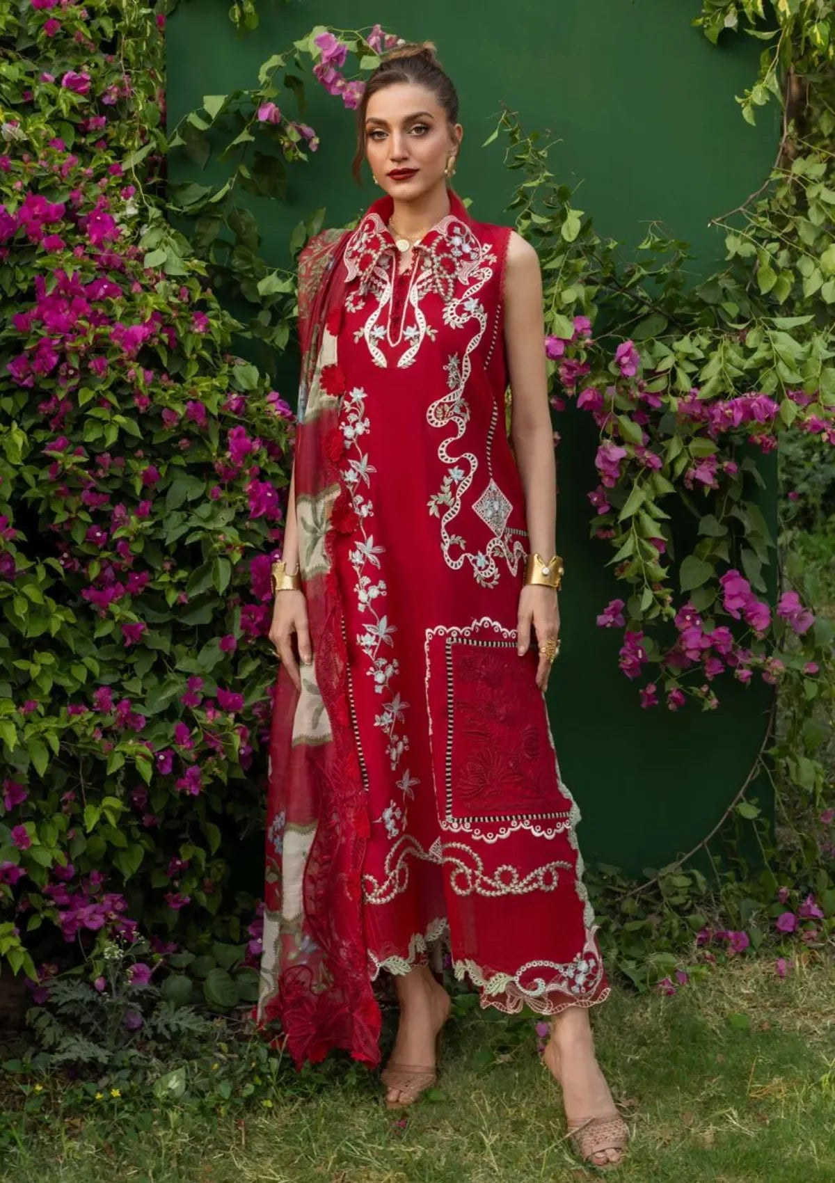 Saira Shakira by Bloom Unstitched Suite Lawn 26 (ELISE 5-B)