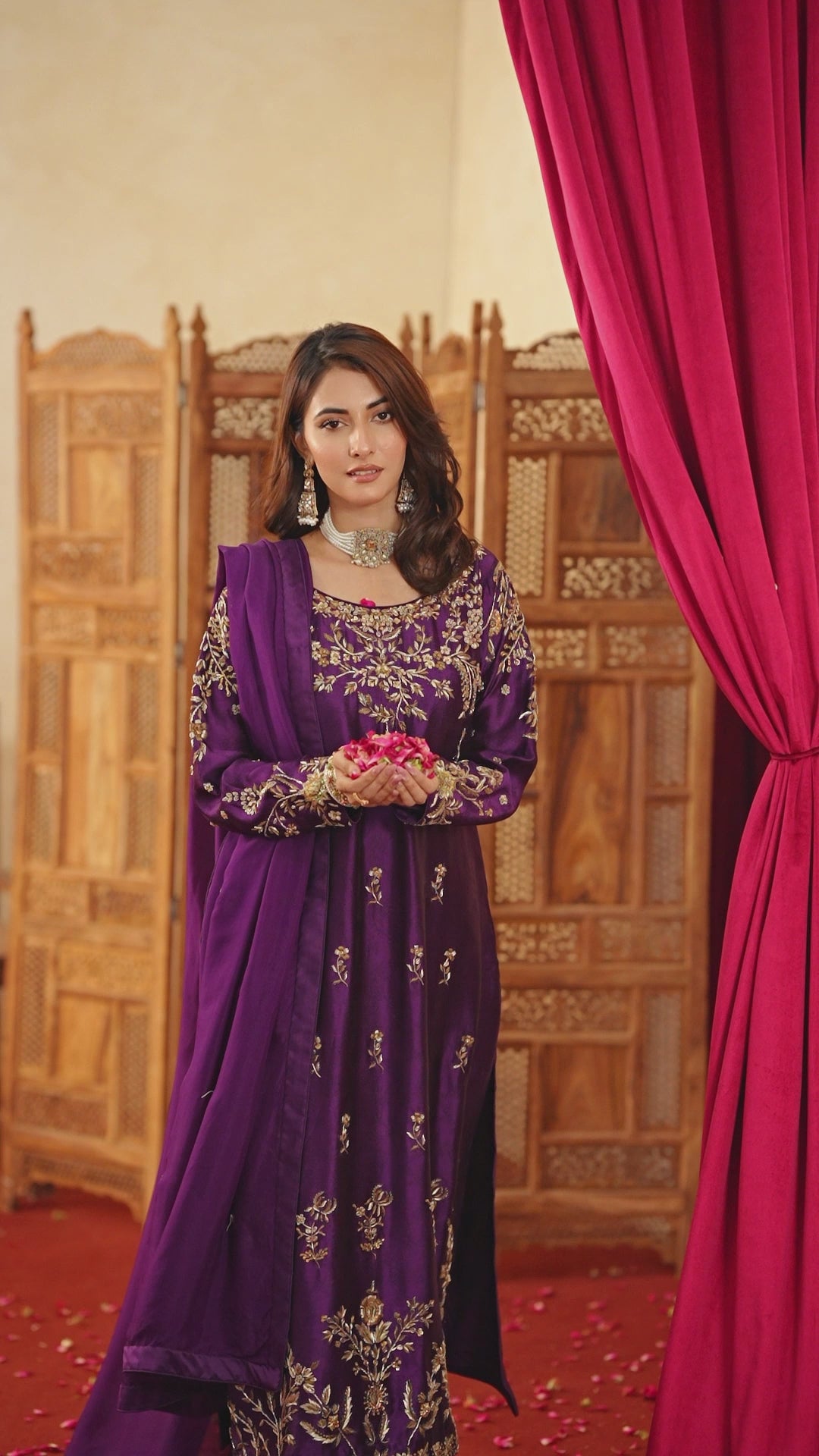 Amna Khurram D-10 Handmade Silk Collection 25