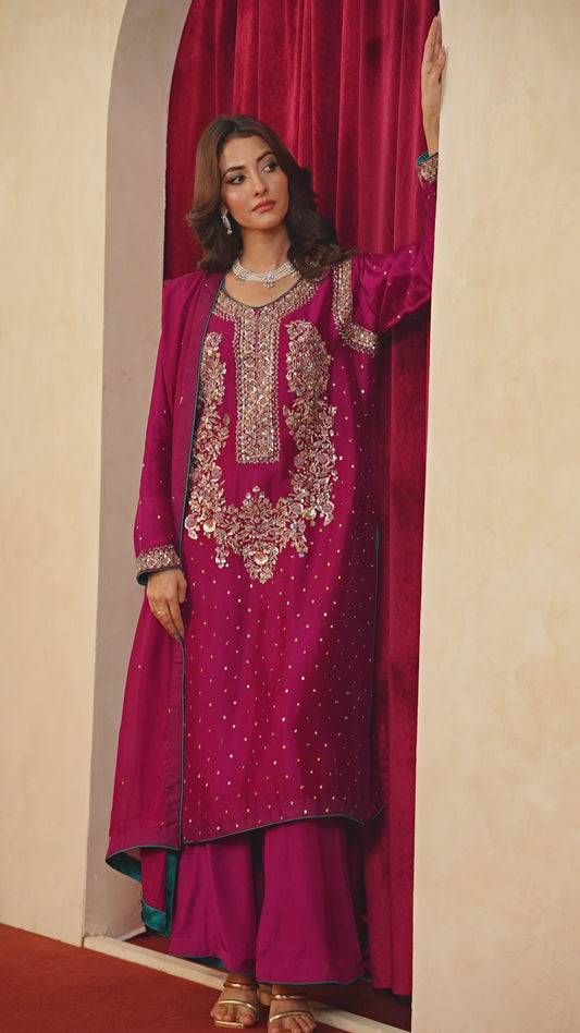 Amna Khurram D-03 Handmade Silk Collection 25