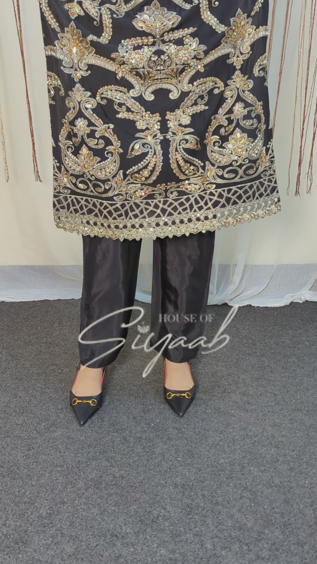 Sajni D-2 Black Festive Ready To Wear