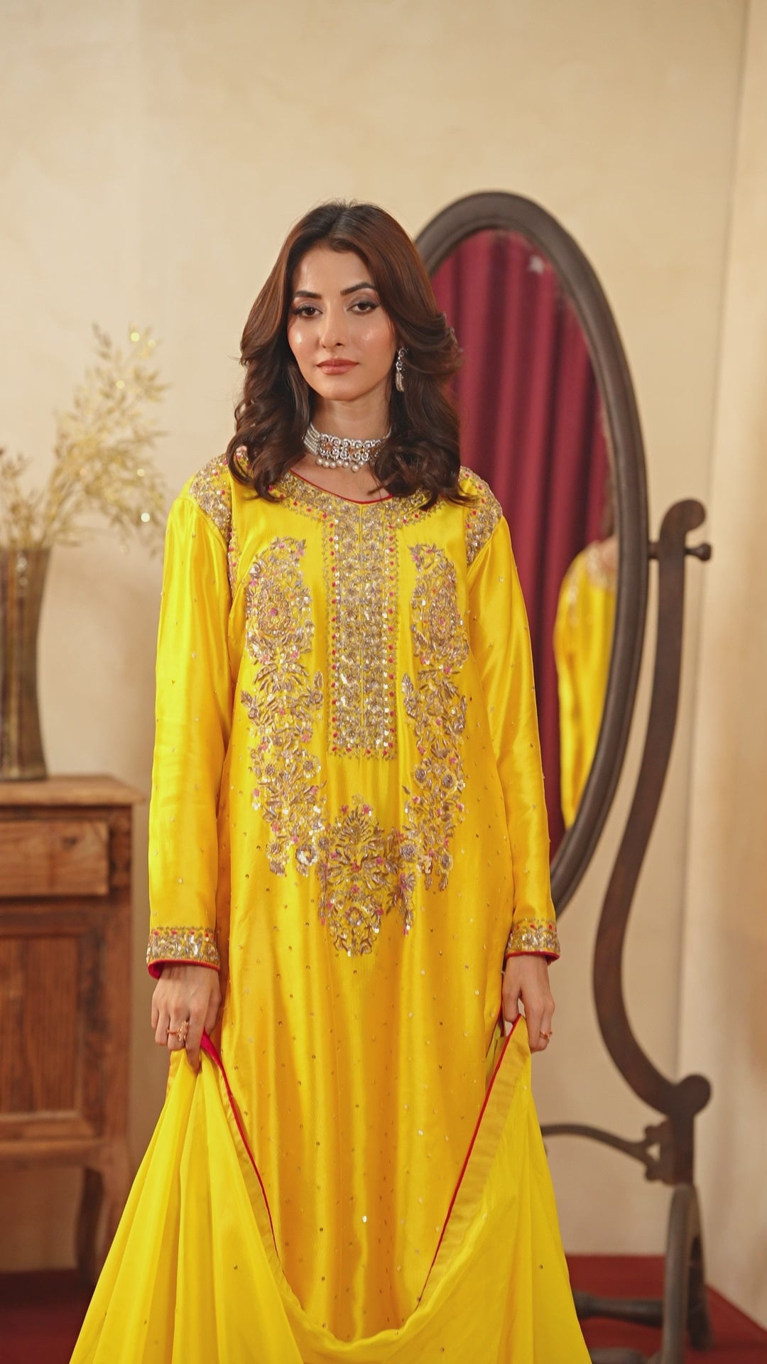 Amna Khurram D-02 Handmade Silk Collection 25