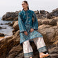 Aabyan Coat Set Signature Prints Ready To Wear Cotton 2 Piece Suit ORIEL(AX-03)