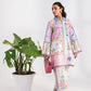 Aabyan Coat Set Signature Prints Ready To Wear Cotton 2 Piece Suit NEREL (AX-07)