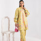 Aabyan Coat Set Signature Prints Ready To Wear Cotton 2 Piece Suit ELARA (AX-02)