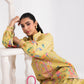Aabyan Coat Set Signature Prints Ready To Wear Cotton 2 Piece Suit ELARA (AX-02)
