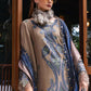 Maria b Mprints 6A Unstitched Embroidered Twill Linen 25'