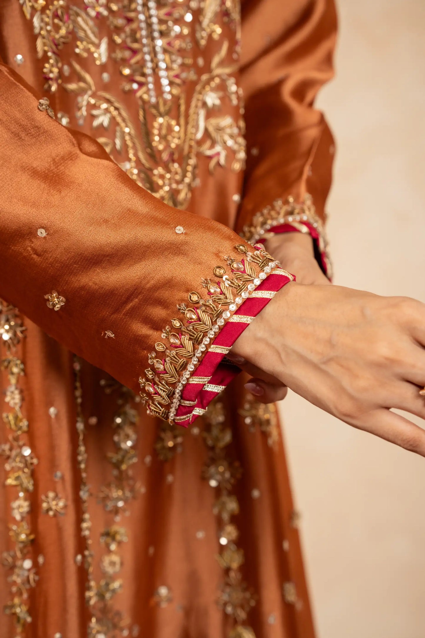 Amna Khurram D-06 Handmade Silk Collection 25