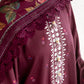 CROSS STITCH FLORAL MUSE-3PC COTTON SATIN READY TO WEAR