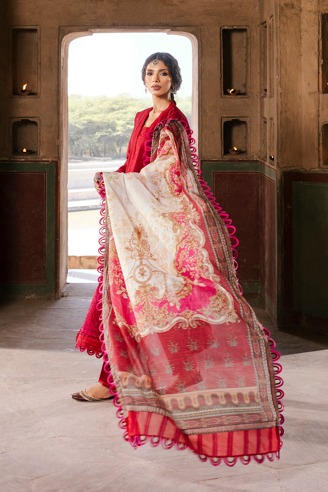 Zellbury WUS25E30835 Chikankari Collection 25'