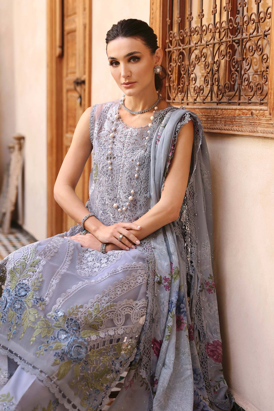 Maria B D-09B Voyage A Luxe Luxury Lawn 25