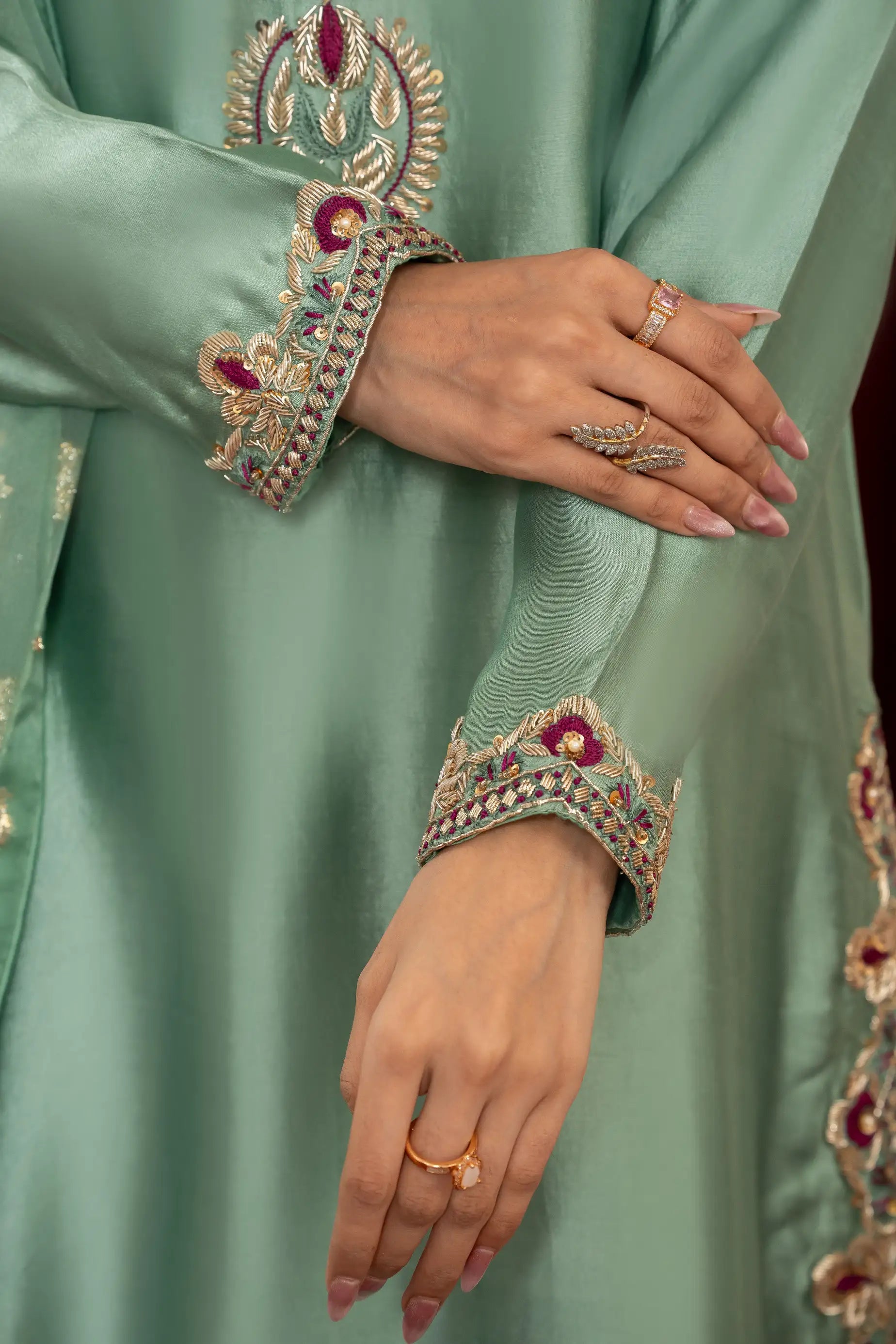 Amna Khurram D-07 Handmade Silk Collection 25