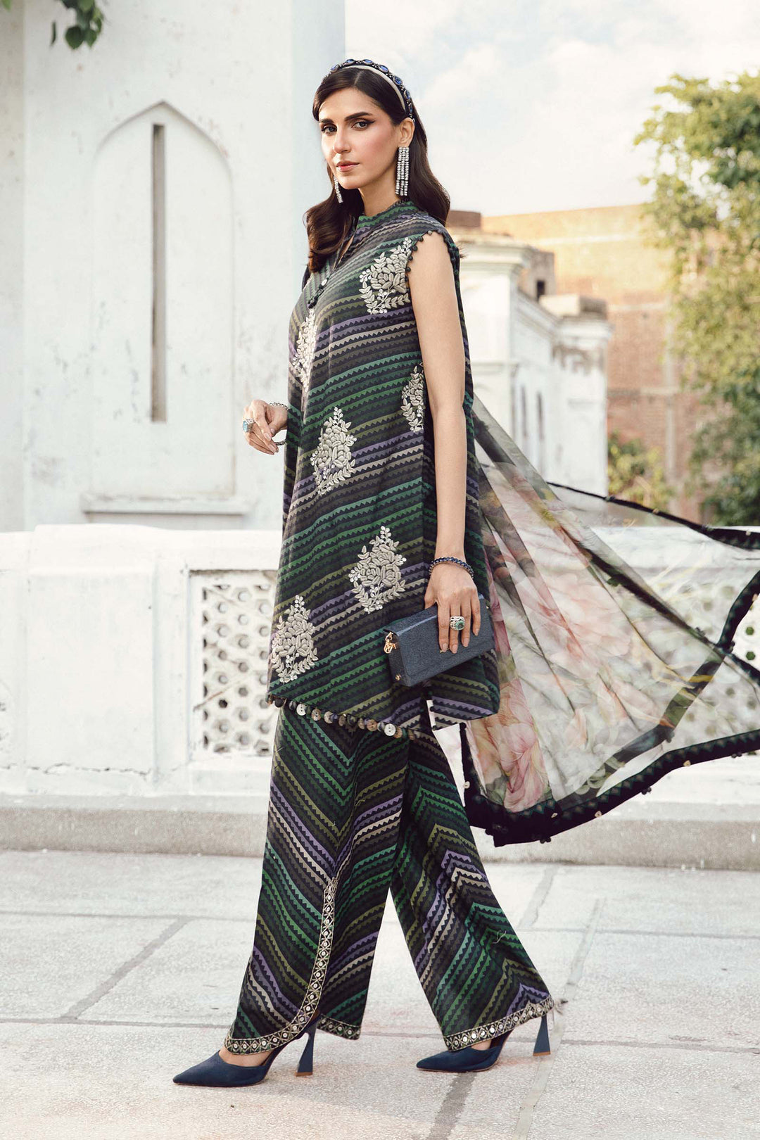 Maria b Mprint MPT-2705-A Unstitched Fall Edit 25'
