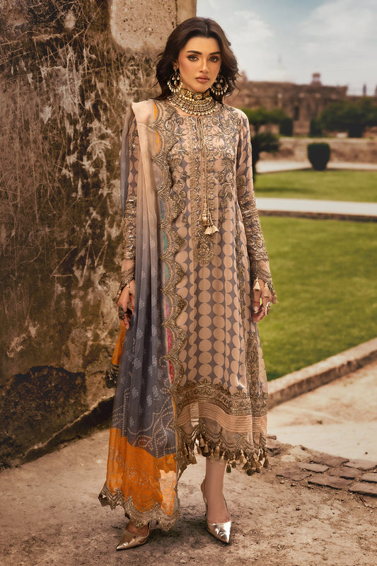 Charizma 3-PC Unstitched Luxury Chiffon Collection VSL25-11