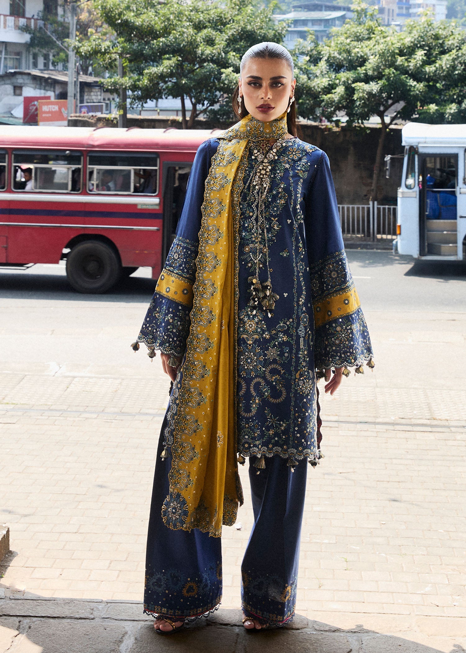 Hussain Rehar Riviera Luxury Lawn'25