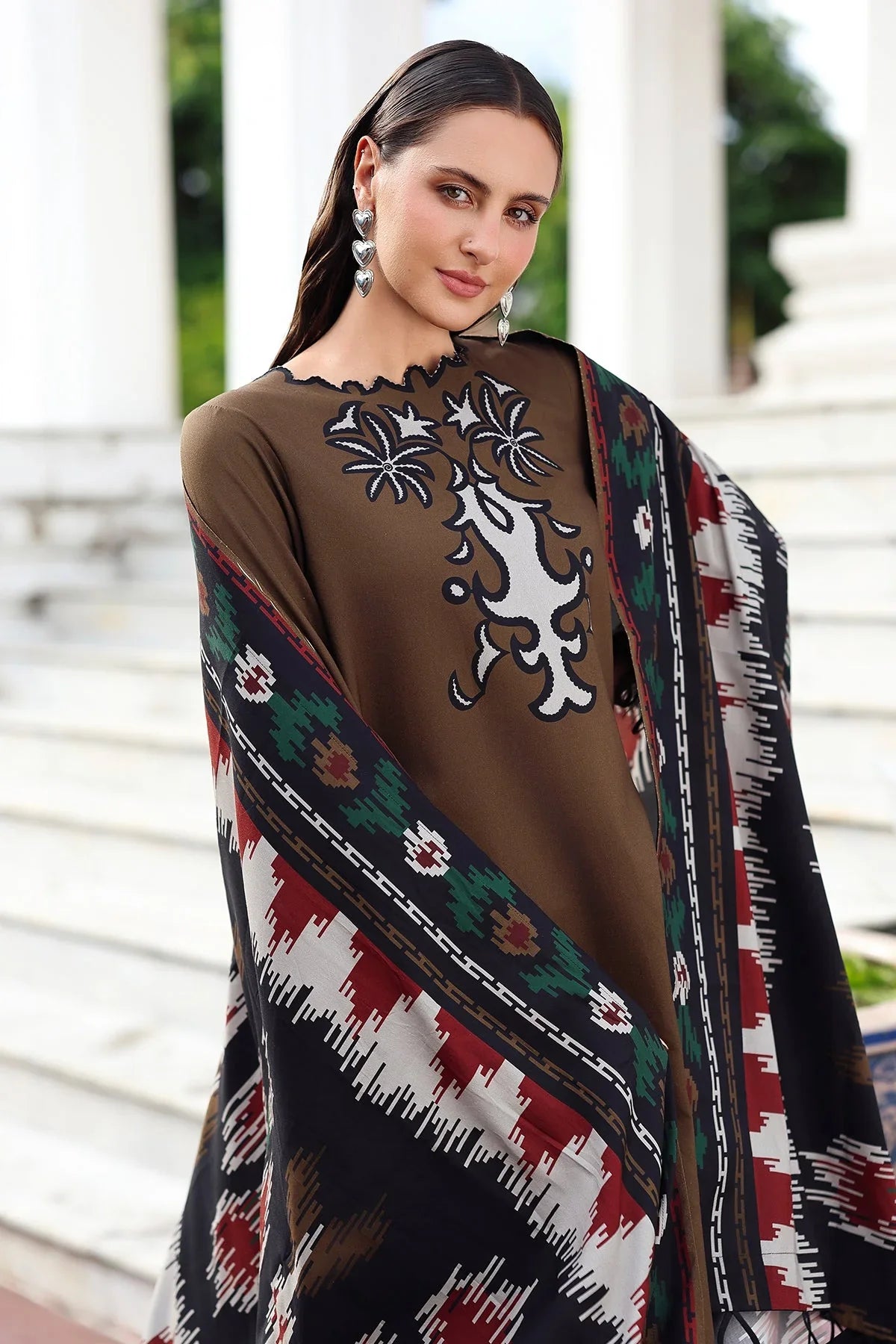 Charizma ANW6-02 Aniq Vol 1 Unstitched Linen Fall winter 25