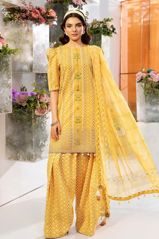 M.Basics By Maria B 11-A Lawn Vol-01 Collection