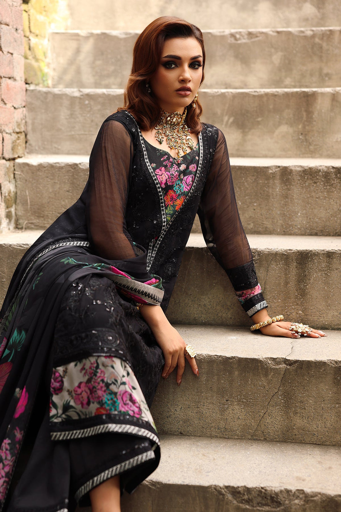 Charizma VSL25-33 Vasal Luxury Unstitched Chiffon 25'