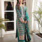 Haseens official Sea Green Ready to wear Chiffon Collection