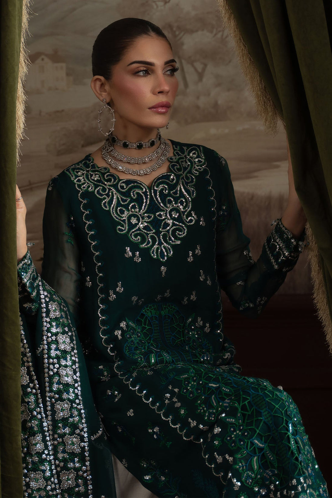 Nureh Nel-77 Elanora Luxury Chiffon 25
