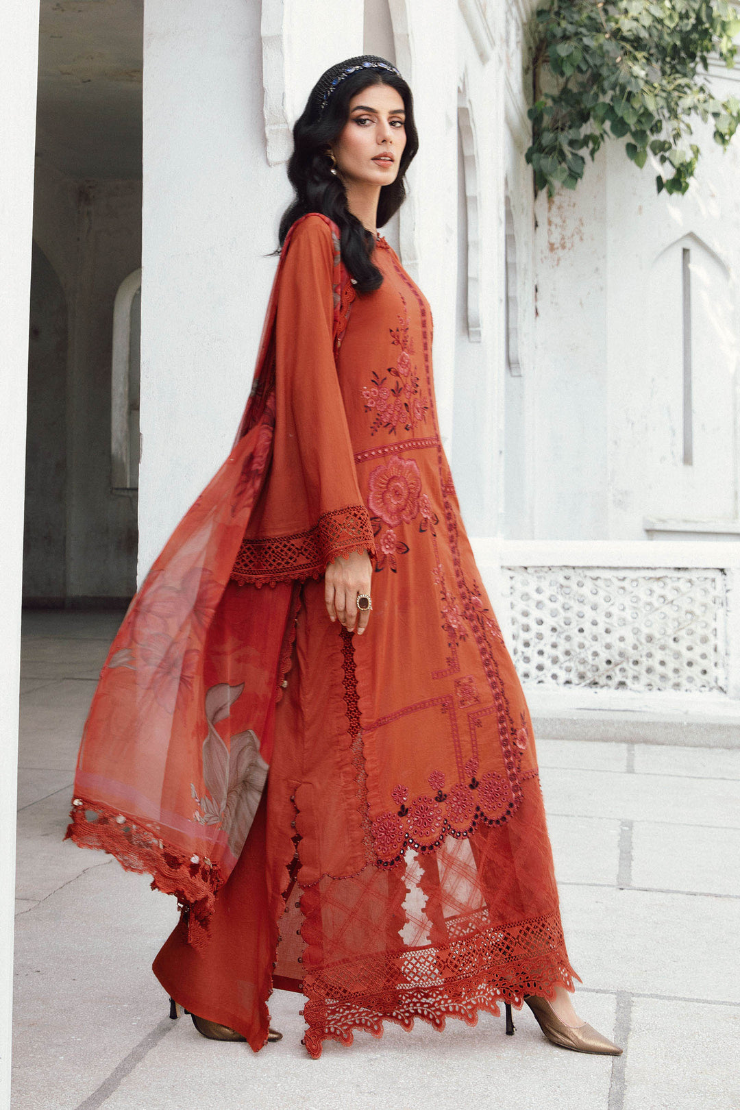 Maria b Mprint MPT-2701-B Unstitched Fall Edit 25'
