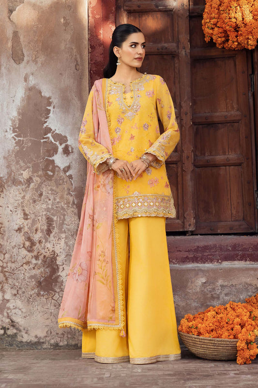 Maria b Mbasics D-04 3Pc Unstitched Festive Collection