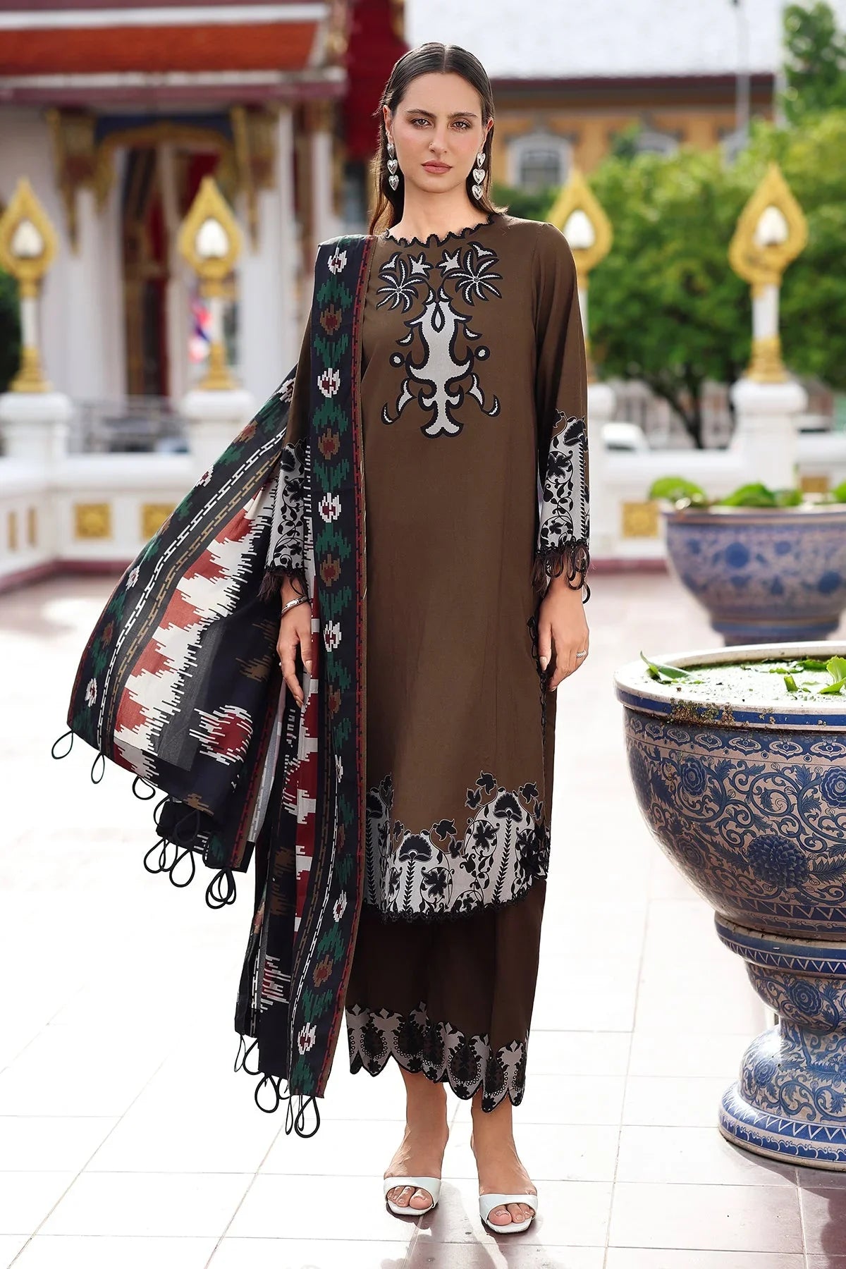 Charizma ANW6-02 Aniq Vol 1 Unstitched Linen Fall winter 25