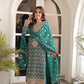 Haseens official Sea Green Ready to wear Chiffon Collection